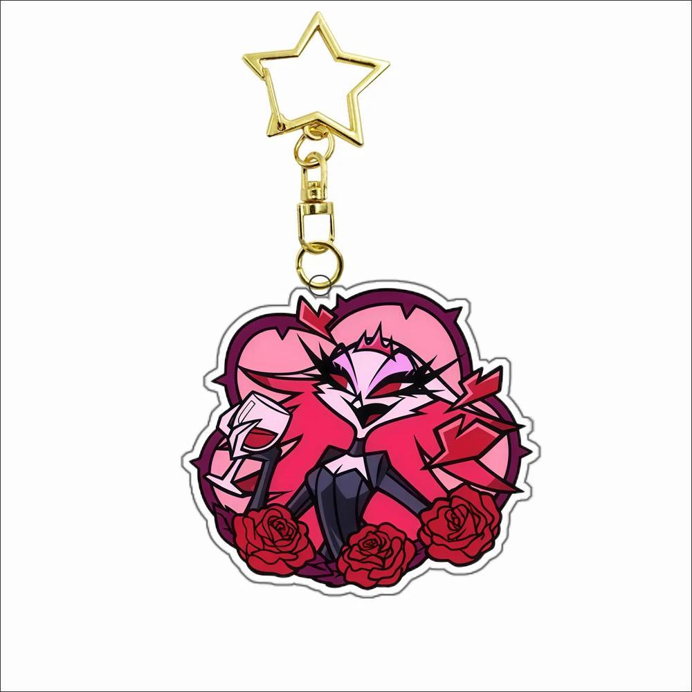 Mica Keychain For Helluva Boss Millie Moxxie Fizzowlli Blitzo Stolas Loona Octavia Anime Mica Móc Khóa In Theo Yêu Cầu, Chất Liệu Mica Trong Suốt In 2 Mặt , Dày 4mm 2 Mica Keychain For Helluva Boss Millie Moxxie Fizzowlli Blitzo Stolas Loona Octavia Anime Mica Móc Khóa In Theo Yêu Cầu, Chất Liệu Mica Trong Suốt In 2 Mặt , Dày 4mm - Ảnh 2