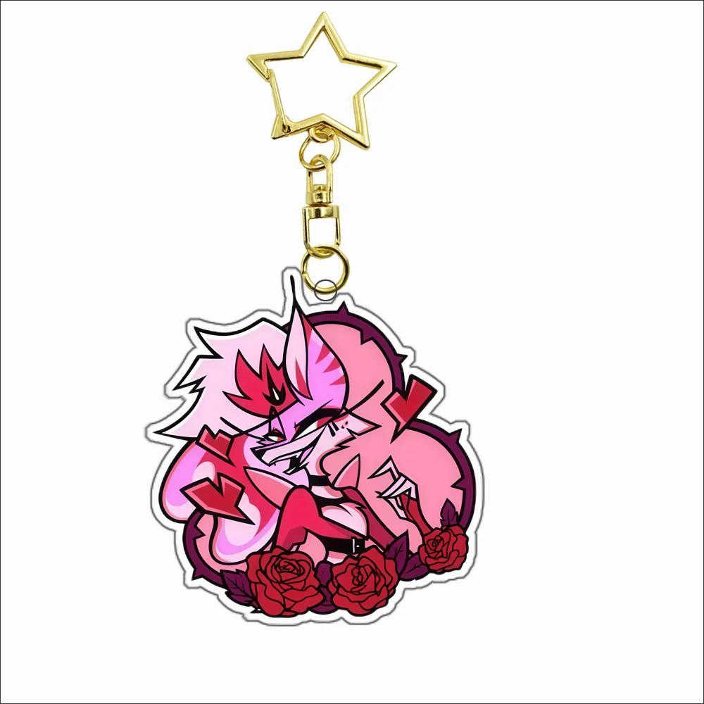 Mica Keychain For Helluva Boss Millie Moxxie Fizzowlli Blitzo Stolas Loona Octavia Anime Mica Móc Khóa In Theo Yêu Cầu, Chất Liệu Mica Trong Suốt In 2 Mặt , Dày 4mm 11 Mica Keychain For Helluva Boss Millie Moxxie Fizzowlli Blitzo Stolas Loona Octavia Anime Mica Móc Khóa In Theo Yêu Cầu, Chất Liệu Mica Trong Suốt In 2 Mặt , Dày 4mm - Ảnh 11