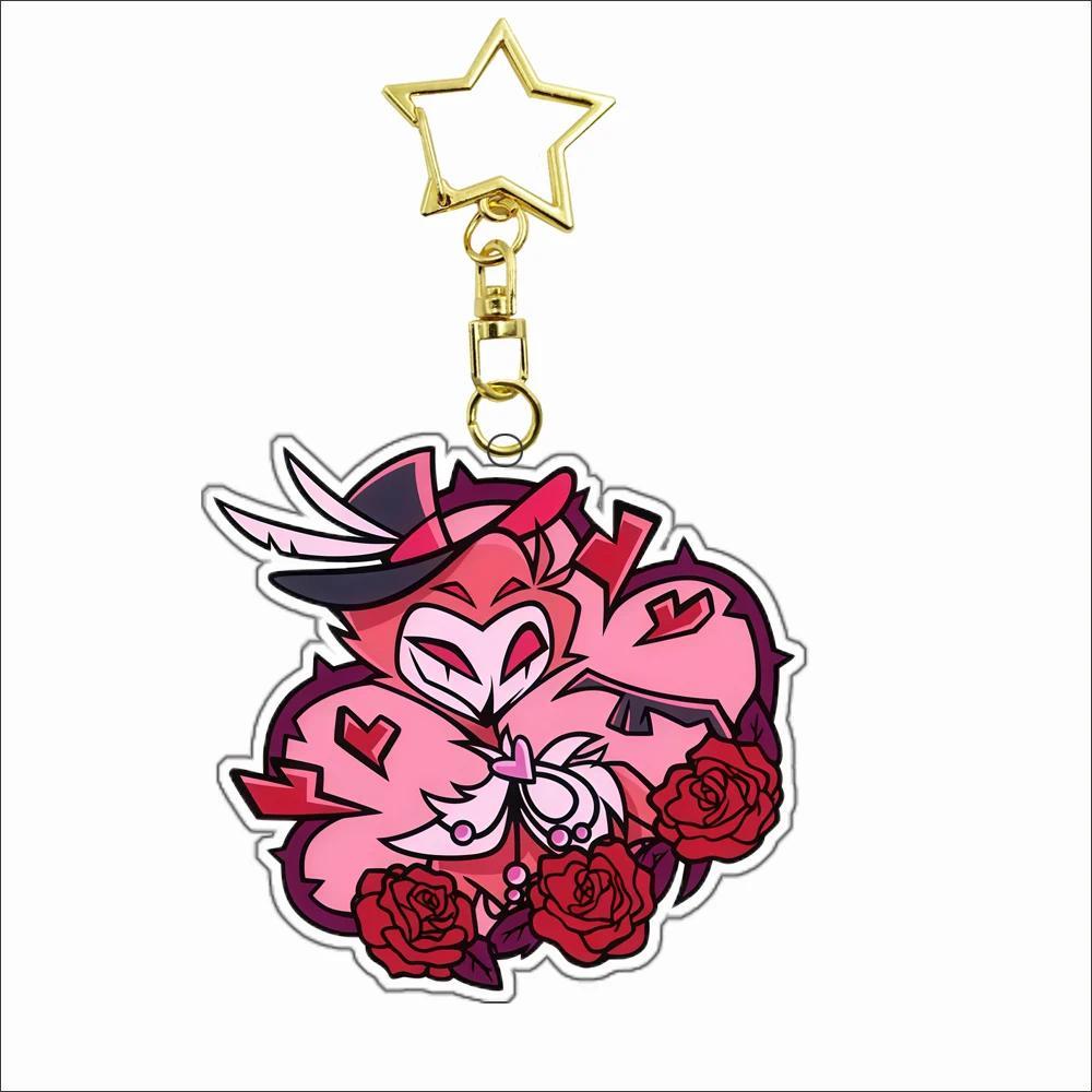 Mica Keychain For Helluva Boss Millie Moxxie Fizzowlli Blitzo Stolas Loona Octavia Anime Mica Móc Khóa In Theo Yêu Cầu, Chất Liệu Mica Trong Suốt In 2 Mặt , Dày 4mm 4 Mica Keychain For Helluva Boss Millie Moxxie Fizzowlli Blitzo Stolas Loona Octavia Anime Mica Móc Khóa In Theo Yêu Cầu, Chất Liệu Mica Trong Suốt In 2 Mặt , Dày 4mm - Ảnh 4