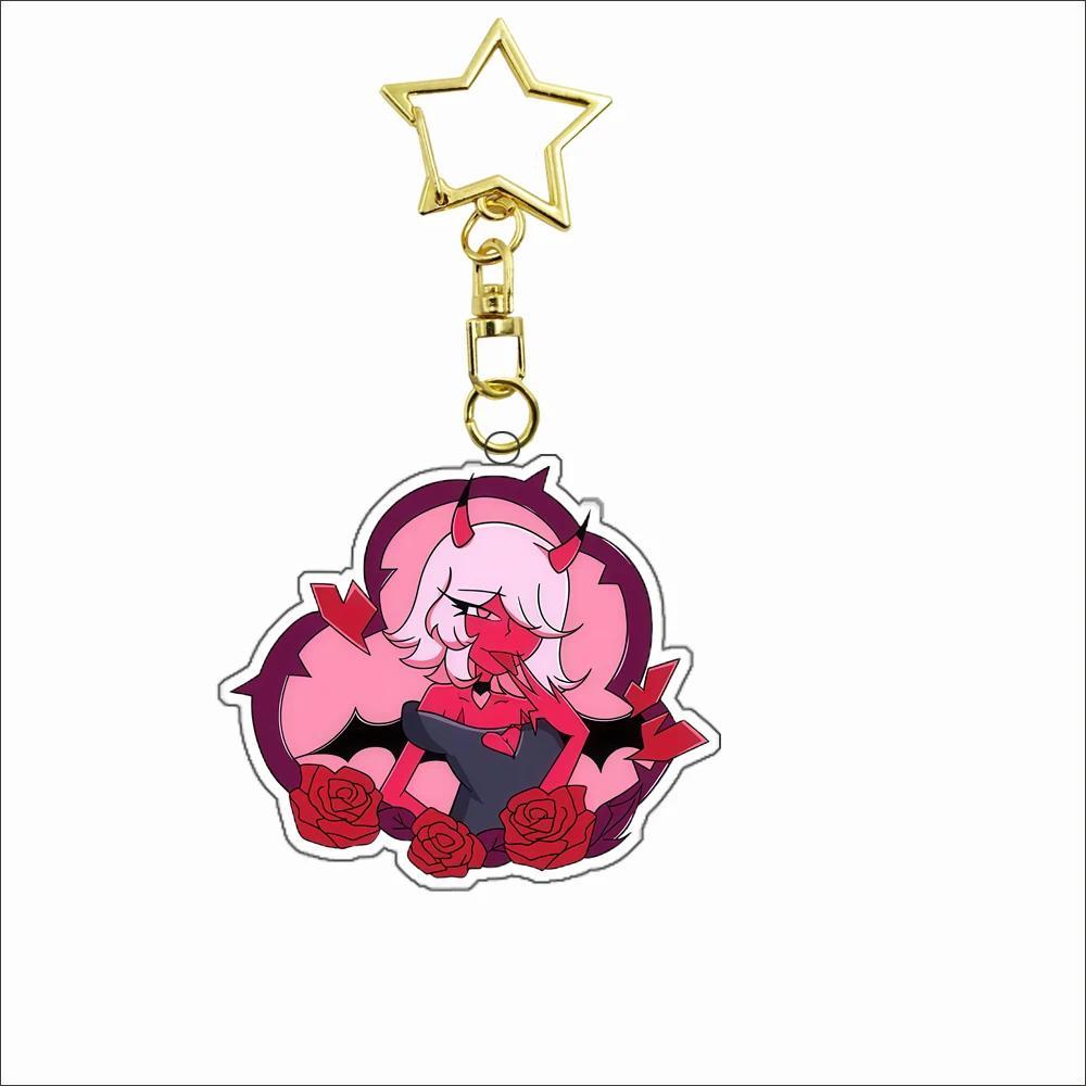 Mica Keychain For Helluva Boss Millie Moxxie Fizzowlli Blitzo Stolas Loona Octavia Anime Mica Móc Khóa In Theo Yêu Cầu, Chất Liệu Mica Trong Suốt In 2 Mặt , Dày 4mm 7 Mica Keychain For Helluva Boss Millie Moxxie Fizzowlli Blitzo Stolas Loona Octavia Anime Mica Móc Khóa In Theo Yêu Cầu, Chất Liệu Mica Trong Suốt In 2 Mặt , Dày 4mm - Ảnh 7