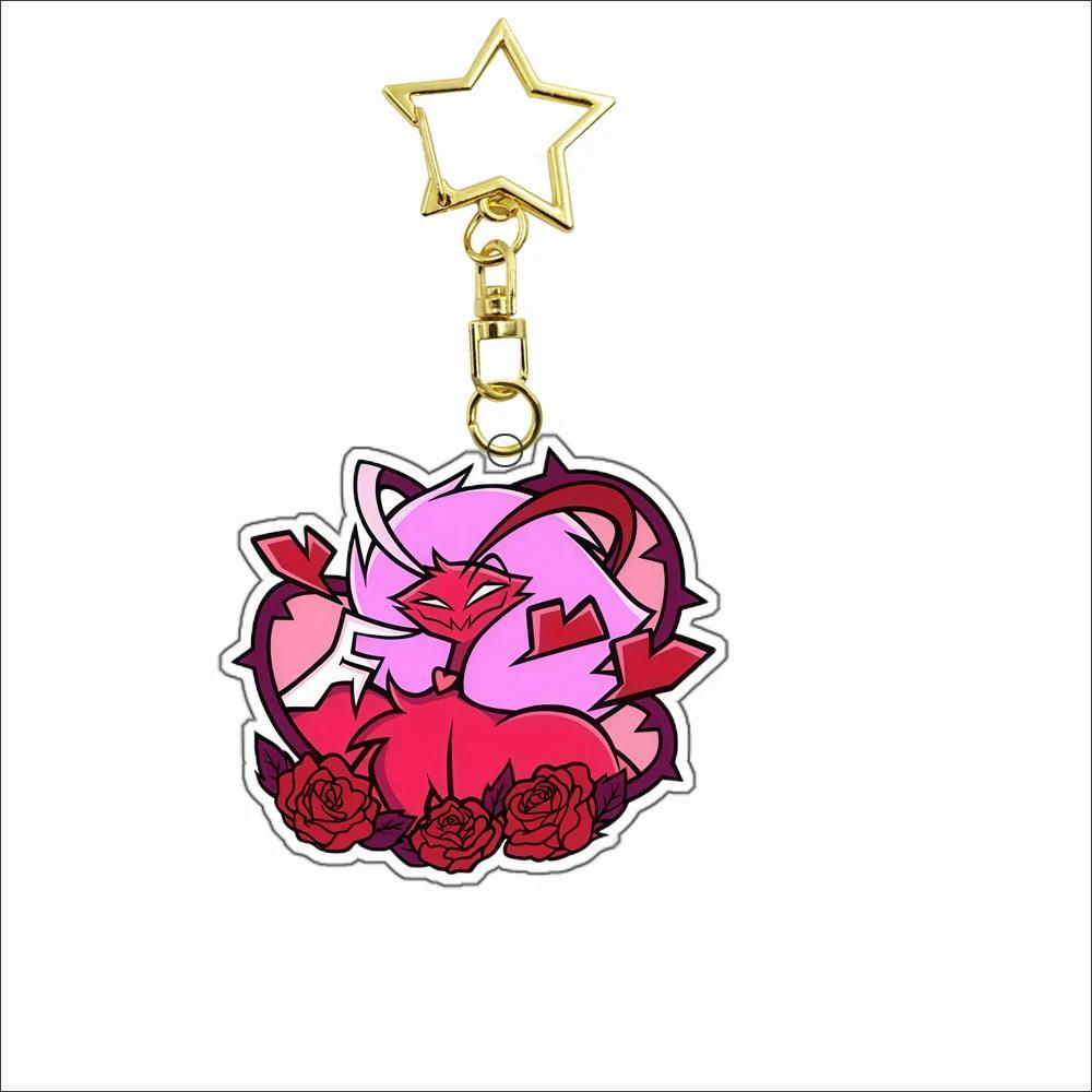 Mica Keychain For Helluva Boss Millie Moxxie Fizzowlli Blitzo Stolas Loona Octavia Anime Mica Móc Khóa In Theo Yêu Cầu, Chất Liệu Mica Trong Suốt In 2 Mặt , Dày 4mm 9 Mica Keychain For Helluva Boss Millie Moxxie Fizzowlli Blitzo Stolas Loona Octavia Anime Mica Móc Khóa In Theo Yêu Cầu, Chất Liệu Mica Trong Suốt In 2 Mặt , Dày 4mm - Ảnh 9
