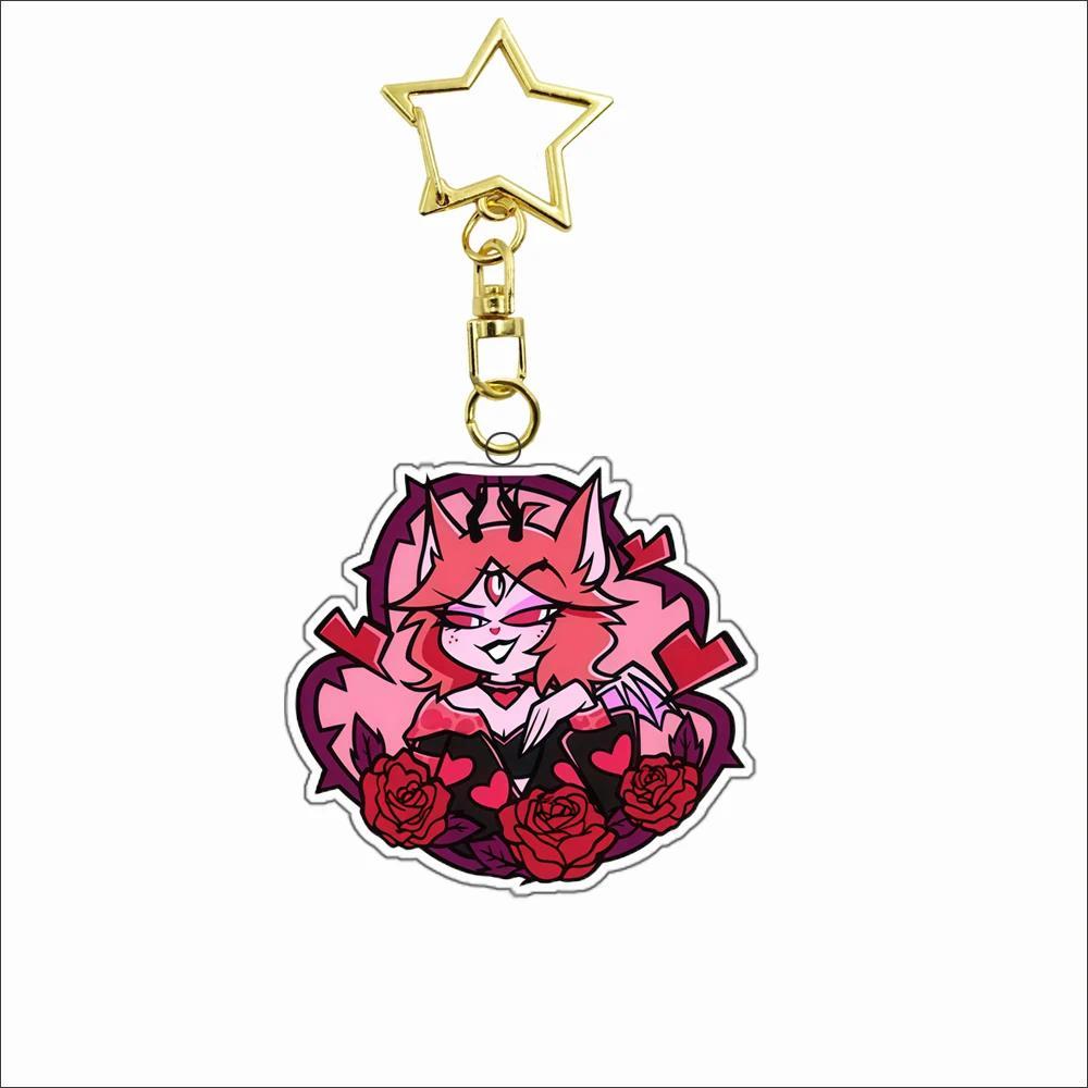 Mica Keychain For Helluva Boss Millie Moxxie Fizzowlli Blitzo Stolas Loona Octavia Anime Mica Móc Khóa In Theo Yêu Cầu, Chất Liệu Mica Trong Suốt In 2 Mặt , Dày 4mm 10 Mica Keychain For Helluva Boss Millie Moxxie Fizzowlli Blitzo Stolas Loona Octavia Anime Mica Móc Khóa In Theo Yêu Cầu, Chất Liệu Mica Trong Suốt In 2 Mặt , Dày 4mm - Ảnh 10