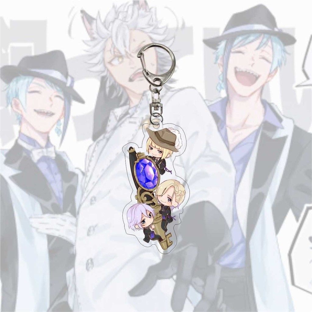 Mica Keychain Twisted-wonderland Lars Riedel Dire Crowley Trey Cute Decorative Accessories Móc Khóa In Theo Yêu Cầu, Chất Liệu Mica Trong Suốt In 2 Mặt , Dày 4mm 5 Mica Keychain Twisted-wonderland Lars Riedel Dire Crowley Trey Cute Decorative Accessories Móc Khóa In Theo Yêu Cầu, Chất Liệu Mica Trong Suốt In 2 Mặt , Dày 4mm - Ảnh 5