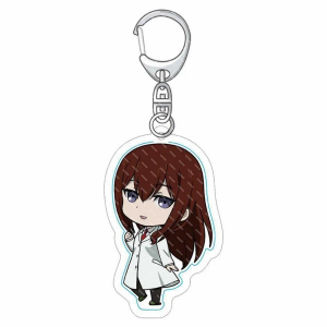 Mica Steins Gate Okabe Fun Keychain Related Products Key Chain Jewelry Friends Fans Charms Móc Khóa In Theo Yêu Cầu, Chất Liệu Mica Trong Suốt In 2 Mặt , Dày 4mm