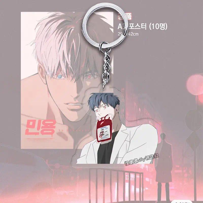 Mignon Anime Keychain Acrylic Key Chain Bags Car Buckle Hanging Face Kids Friends For Fanmica Móc Khóa In Theo Yêu Cầu, Chất Liệu Mica Trong Suốt In 2 Mặt , Dày 4mm 11 Mignon Anime Keychain Acrylic Key Chain Bags Car Buckle Hanging Face Kids Friends For Fanmica Móc Khóa In Theo Yêu Cầu, Chất Liệu Mica Trong Suốt In 2 Mặt , Dày 4mm - Ảnh 11
