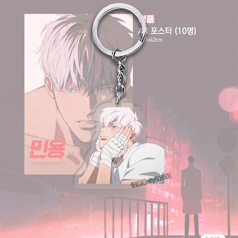 Mignon Anime Keychain Acrylic Key Chain Bags Car Buckle Hanging Face Kids Friends For Fanmica Móc Khóa In Theo Yêu Cầu, Chất Liệu Mica Trong Suốt In 2 Mặt , Dày 4mm 6 Mignon Anime Keychain Acrylic Key Chain Bags Car Buckle Hanging Face Kids Friends For Fanmica Móc Khóa In Theo Yêu Cầu, Chất Liệu Mica Trong Suốt In 2 Mặt , Dày 4mm - Ảnh 6
