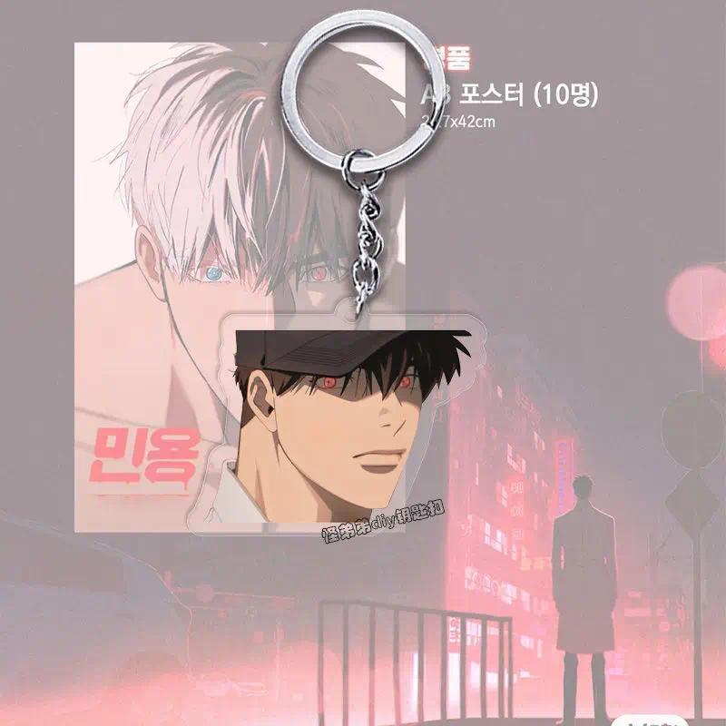 Mignon Anime Keychain Acrylic Key Chain Bags Car Buckle Hanging Face Kids Friends For Fanmica Móc Khóa In Theo Yêu Cầu, Chất Liệu Mica Trong Suốt In 2 Mặt , Dày 4mm 10 Mignon Anime Keychain Acrylic Key Chain Bags Car Buckle Hanging Face Kids Friends For Fanmica Móc Khóa In Theo Yêu Cầu, Chất Liệu Mica Trong Suốt In 2 Mặt , Dày 4mm - Ảnh 10