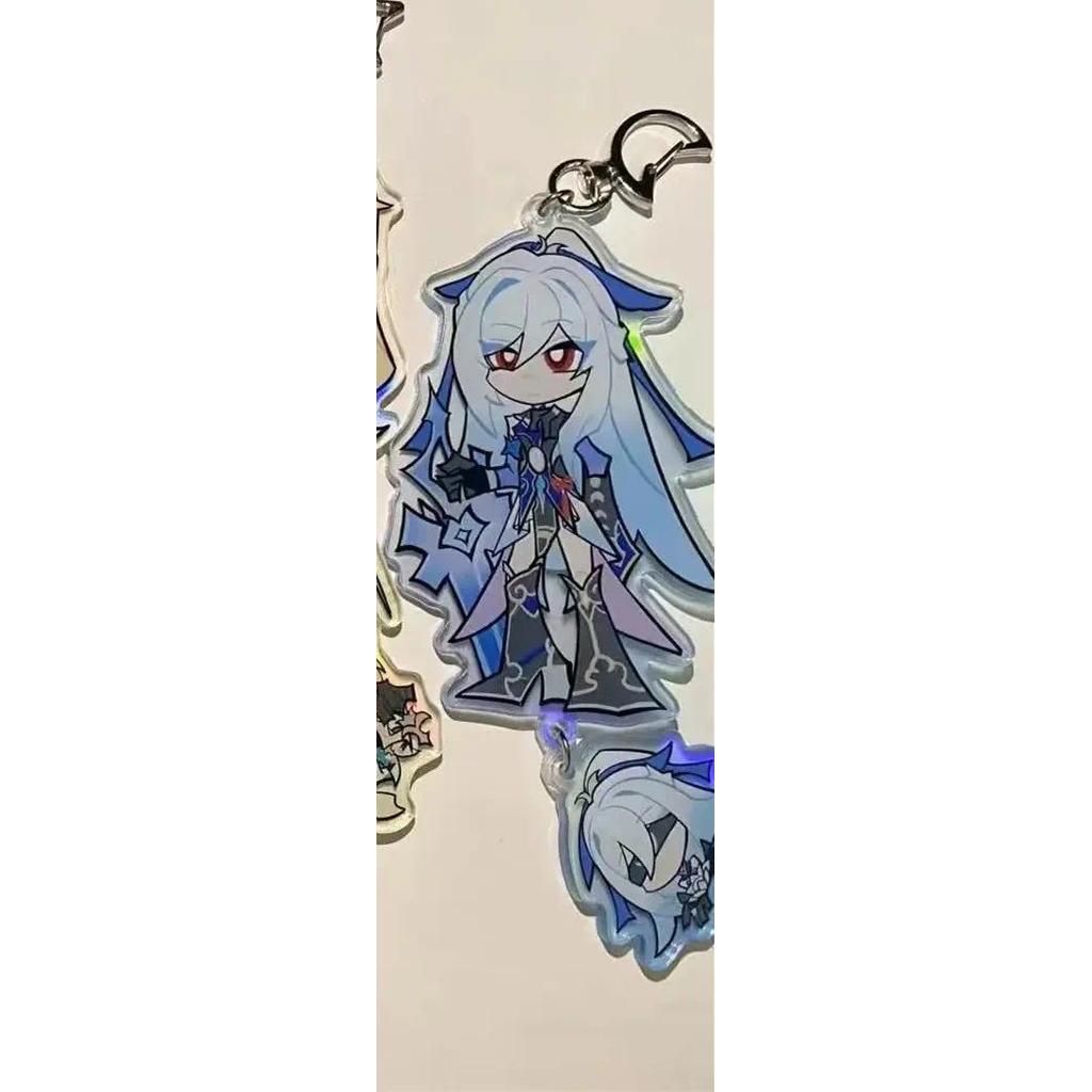 Mirror Anime Keychain Women Luocha Keychain For Men Mica Keyring Party Japan Cos Girl Honkai Móc Khóa In Theo Yêu Cầu, Chất Liệu Mica Trong Suốt In 2 Mặt , Dày 4mm 2 Mirror Anime Keychain Women Luocha Keychain For Men Mica Keyring Party Japan Cos Girl Honkai Móc Khóa In Theo Yêu Cầu, Chất Liệu Mica Trong Suốt In 2 Mặt , Dày 4mm - Ảnh 2