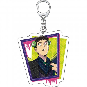 Mob Psycho 100 Anime Relatex S Mica Keychain Funny Friends Keychain Bag Hanging Accessory S Móc Khóa In Theo Yêu Cầu, Chất Liệu Mica Trong Suốt In 2 Mặt , Dày 4mm