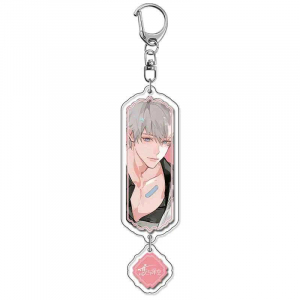 Mobile Games Love And Deepspace Cosplay Xavier Zayne Rafayel Sylus Caleb Keychain Fans Móc Khóa In Theo Yêu Cầu, Chất Liệu Mica Trong Suốt In 2 Mặt , Dày 4mm