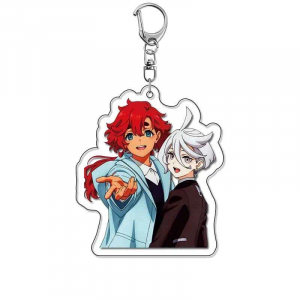 Mobile Suit Gundam The Witch From Mercury Acrylic Fun Keychain Products Key Chain Bag Charms Móc Khóa In Theo Yêu Cầu, Chất Liệu Mica Trong Suốt In 2 Mặt , Dày 4mm