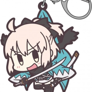 Móc Khóa 2d Cost-performance Fate/grand Order Saber/okita Souji Tumamare Móc Khóa In Theo Yêu Cầu, Chất Liệu Mica Trong Suốt In 2 Mặt , Dày 4mm, Free Ship 30 Cái, Miễn Phí Thiết Kế, Có Test Mẫu