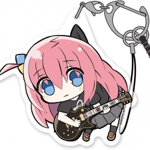 Móc Khóa Anime "bocchi Za Roku!" Hitoshi Goto Acrylic Tsumamare Zuzabe Band Ver. Móc Khóa In Theo Yêu Cầu, Chất Liệu Mica Trong Suốt In 2 Mặt , Dày 4mm, Free Ship 30 Cái, Miễn Phí Thiết Kế, Có Test Mẫu