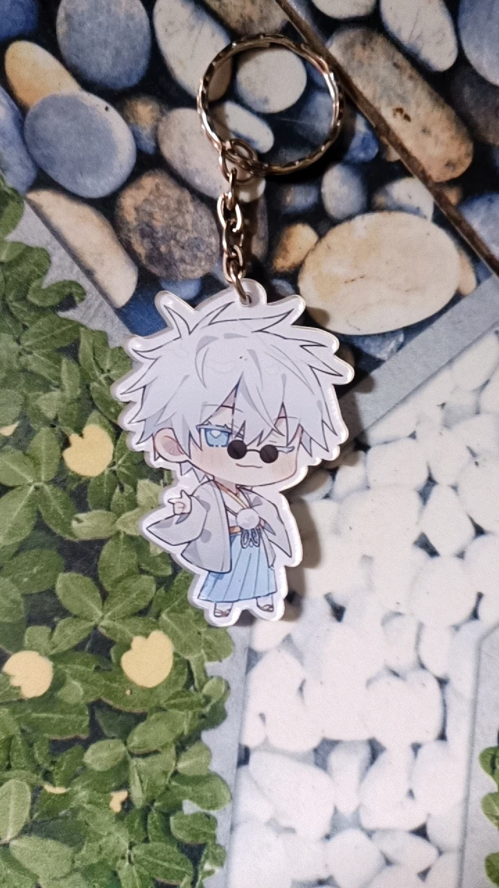 Móc Khóa Anime Jujutsu Kaisen Gojo Satoru Fushiguro Megumi Kawaii Móc Khóa In Theo Yêu Cầu, Chất Liệu Mica Trong Suốt In 2 Mặt , Dày 4mm, Free Ship 30 Cái, Miễn Phí Thiết Kế, Có Test Mẫu 2 Móc Khóa Anime Jujutsu Kaisen Gojo Satoru Fushiguro Megumi Kawaii Móc Khóa In Theo Yêu Cầu, Chất Liệu Mica Trong Suốt In 2 Mặt , Dày 4mm, Free Ship 30 Cái, Miễn Phí Thiết Kế, Có Test Mẫu - Ảnh 2