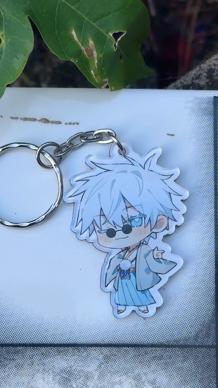 Móc Khóa Anime Jujutsu Kaisen Gojo Satoru Fushiguro Megumi Kawaii Móc Khóa In Theo Yêu Cầu, Chất Liệu Mica Trong Suốt In 2 Mặt , Dày 4mm, Free Ship 30 Cái, Miễn Phí Thiết Kế, Có Test Mẫu 3 Móc Khóa Anime Jujutsu Kaisen Gojo Satoru Fushiguro Megumi Kawaii Móc Khóa In Theo Yêu Cầu, Chất Liệu Mica Trong Suốt In 2 Mặt , Dày 4mm, Free Ship 30 Cái, Miễn Phí Thiết Kế, Có Test Mẫu - Ảnh 3