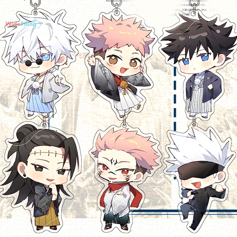 Móc Khóa Anime Jujutsu Kaisen Gojo Satoru Fushiguro Megumi Kawaii Móc Khóa In Theo Yêu Cầu, Chất Liệu Mica Trong Suốt In 2 Mặt , Dày 4mm, Free Ship 30 Cái, Miễn Phí Thiết Kế, Có Test Mẫu 9 Móc Khóa Anime Jujutsu Kaisen Gojo Satoru Fushiguro Megumi Kawaii Móc Khóa In Theo Yêu Cầu, Chất Liệu Mica Trong Suốt In 2 Mặt , Dày 4mm, Free Ship 30 Cái, Miễn Phí Thiết Kế, Có Test Mẫu - Ảnh 9