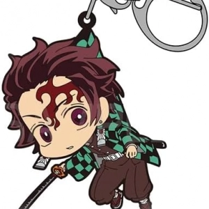 Móc Khóa Anime "kidai No Baza" Tanjiro Kamato Tsumamari Infinji Ver Móc Khóa In Theo Yêu Cầu, Chất Liệu Mica Trong Suốt In 2 Mặt , Dày 4mm, Free Ship 30 Cái, Miễn Phí Thiết Kế, Có Test Mẫu