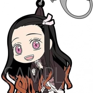 Móc Khóa Anime "kitai No Baza" Kamato Nezuko Tumami Okaeri Version Móc Khóa In Theo Yêu Cầu, Chất Liệu Mica Trong Suốt In 2 Mặt , Dày 4mm, Free Ship 30 Cái, Miễn Phí Thiết Kế, Có Test Mẫu