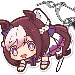 Móc Khóa Anime "uma Musume Pretty Derby" Special Week Acrylic Tsumamare Móc Khóa In Theo Yêu Cầu, Chất Liệu Mica Trong Suốt In 2 Mặt , Dày 4mm, Free Ship 30 Cái, Miễn Phí Thiết Kế, Có Test Mẫu