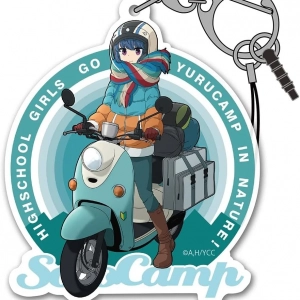 Móc Khóa Cospa "yuru Camp" Shima Rin And Scooter Acrylic Multi Key Chain Móc Khóa In Theo Yêu Cầu, Chất Liệu Mica Trong Suốt In 2 Mặt , Dày 4mm, Free Ship 30 Cái, Miễn Phí Thiết Kế, Có Test Mẫu