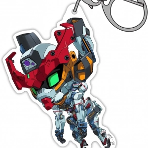 Móc Khóa Costa Mobile Suit Gundam Gquuuuuuuux Acrylic Tackle Size Móc Khóa In Theo Yêu Cầu, Chất Liệu Mica Trong Suốt In 2 Mặt , Dày 4mm, Free Ship 30 Cái, Miễn Phí Thiết Kế, Có Test Mẫu