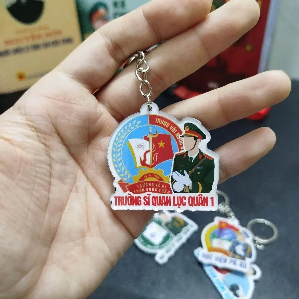 Móc Khóa Đại Học, Học Viện Quân Đội, Móc Khóa In Theo Yêu Cầu, Chất Liệu Mica Trong Suốt In 2 Mặt , Dày 4mm, Free Ship 30 Cái, Miễn Phí Thiết Kế, Có Test Mẫu 2 Móc Khóa Đại Học, Học Viện Quân Đội, Móc Khóa In Theo Yêu Cầu, Chất Liệu Mica Trong Suốt In 2 Mặt , Dày 4mm, Free Ship 30 Cái, Miễn Phí Thiết Kế, Có Test Mẫu - Ảnh 2