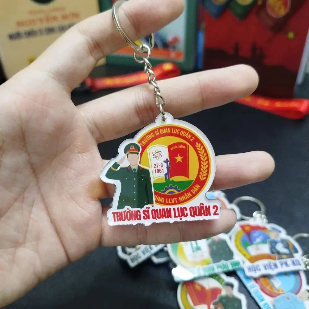 Móc Khóa Đại Học, Học Viện Quân Đội, Móc Khóa In Theo Yêu Cầu, Chất Liệu Mica Trong Suốt In 2 Mặt , Dày 4mm, Free Ship 30 Cái, Miễn Phí Thiết Kế, Có Test Mẫu 3 Móc Khóa Đại Học, Học Viện Quân Đội, Móc Khóa In Theo Yêu Cầu, Chất Liệu Mica Trong Suốt In 2 Mặt , Dày 4mm, Free Ship 30 Cái, Miễn Phí Thiết Kế, Có Test Mẫu - Ảnh 3