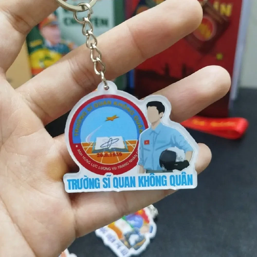 Móc Khóa Đại Học, Học Viện Quân Đội, Móc Khóa In Theo Yêu Cầu, Chất Liệu Mica Trong Suốt In 2 Mặt , Dày 4mm, Free Ship 30 Cái, Miễn Phí Thiết Kế, Có Test Mẫu 10 Móc Khóa Đại Học, Học Viện Quân Đội, Móc Khóa In Theo Yêu Cầu, Chất Liệu Mica Trong Suốt In 2 Mặt , Dày 4mm, Free Ship 30 Cái, Miễn Phí Thiết Kế, Có Test Mẫu - Ảnh 10