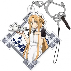 Móc Khóa Depot Limited Sword Art Online Drawing Asuna Acrylic Multi Key Chain Cure Maid Cafe Ver. Móc Khóa In Theo Yêu Cầu, Chất Liệu Mica Trong Suốt In 2 Mặt , Dày 4mm, Free Ship 30 Cái, Miễn Phí Thiết Kế, Có Test Mẫu