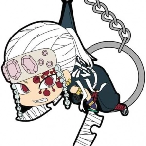 Móc Khóa Devil Blade Ujimen Tsumamari Key Chain Móc Khóa In Theo Yêu Cầu, Chất Liệu Mica Trong Suốt In 2 Mặt , Dày 4mm, Free Ship 30 Cái, Miễn Phí Thiết Kế, Có Test Mẫu