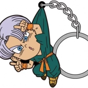 Móc Khóa Dragon Ball Super Trunks Tumbled Móc Khóa In Theo Yêu Cầu, Chất Liệu Mica Trong Suốt In 2 Mặt , Dày 4mm, Free Ship 30 Cái, Miễn Phí Thiết Kế, Có Test Mẫu