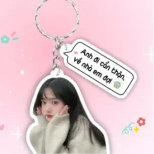 Móc Khoá Ghi Lời Nhắn Theo Yêu Cầu Móc Khóa In Theo Yêu Cầu, Chất Liệu Mica Trong Suốt In 2 Mặt , Dày 4mm, Free Ship 30 Cái, Miễn Phí Thiết Kế, Có Test Mẫu 4 Móc Khoá Ghi Lời Nhắn Theo Yêu Cầu Móc Khóa In Theo Yêu Cầu, Chất Liệu Mica Trong Suốt In 2 Mặt , Dày 4mm, Free Ship 30 Cái, Miễn Phí Thiết Kế, Có Test Mẫu - Ảnh 4