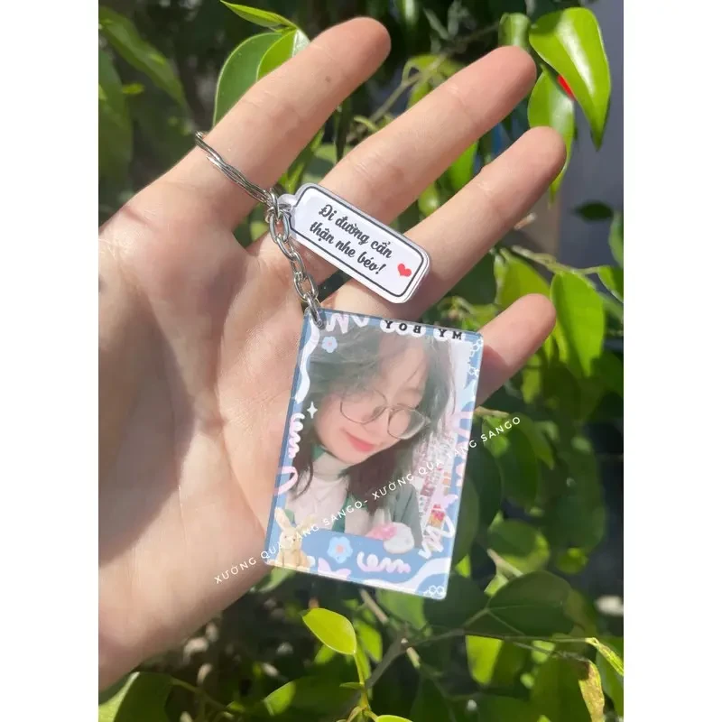 Móc Khoá Ghi Lời Nhắn Theo Yêu Cầu Móc Khóa In Theo Yêu Cầu, Chất Liệu Mica Trong Suốt In 2 Mặt , Dày 4mm, Free Ship 30 Cái, Miễn Phí Thiết Kế, Có Test Mẫu 7 Móc Khoá Ghi Lời Nhắn Theo Yêu Cầu Móc Khóa In Theo Yêu Cầu, Chất Liệu Mica Trong Suốt In 2 Mặt , Dày 4mm, Free Ship 30 Cái, Miễn Phí Thiết Kế, Có Test Mẫu - Ảnh 7