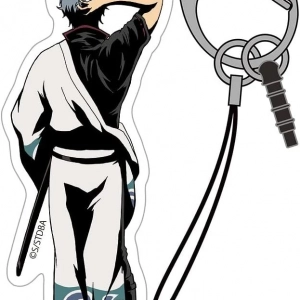 Móc Khóa Gintama Gin's Back Acrylic Multi Key Chain Móc Khóa In Theo Yêu Cầu, Chất Liệu Mica Trong Suốt In 2 Mặt , Dày 4mm, Free Ship 30 Cái, Miễn Phí Thiết Kế, Có Test Mẫu