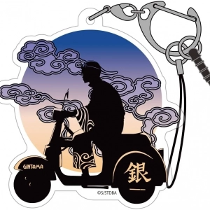 Móc Khóa Gintama Gin-san And Bike Acrylic Multi Key Chain Móc Khóa In Theo Yêu Cầu, Chất Liệu Mica Trong Suốt In 2 Mặt , Dày 4mm, Free Ship 30 Cái, Miễn Phí Thiết Kế, Có Test Mẫu