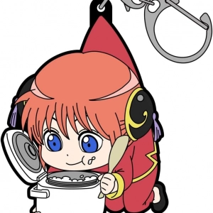 Móc Khóa Gintama Kagura Tsumamare Replacement Version Móc Khóa In Theo Yêu Cầu, Chất Liệu Mica Trong Suốt In 2 Mặt , Dày 4mm, Free Ship 30 Cái, Miễn Phí Thiết Kế, Có Test Mẫu