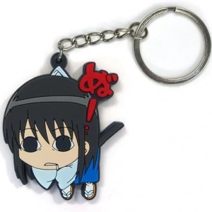 Móc Khóa Gintama' Katsura Tsumamare Key Chain Móc Khóa In Theo Yêu Cầu, Chất Liệu Mica Trong Suốt In 2 Mặt , Dày 4mm, Free Ship 30 Cái, Miễn Phí Thiết Kế, Có Test Mẫu