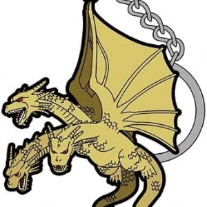Móc Khóa Godzilla Series King Gidra Móc Khóa In Theo Yêu Cầu, Chất Liệu Mica Trong Suốt In 2 Mặt , Dày 4mm, Free Ship 30 Cái, Miễn Phí Thiết Kế, Có Test Mẫu