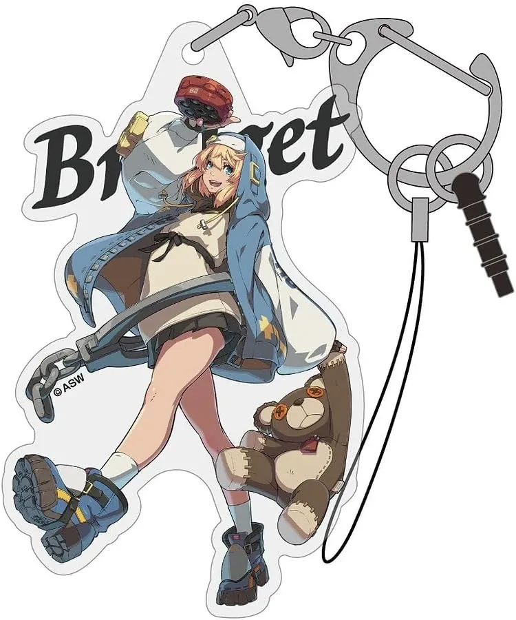 Móc Khóa Guilty Gearstrive - Bridget Móc Khóa In Theo Yêu Cầu, Chất Liệu Mica Trong Suốt In 2 Mặt , Dày 4mm, Free Ship 30 Cái, Miễn Phí Thiết Kế, Có Test Mẫu 1 Móc Khóa Guilty Gearstrive - Bridget Móc Khóa In Theo Yêu Cầu, Chất Liệu Mica Trong Suốt In 2 Mặt , Dày 4mm, Free Ship 30 Cái, Miễn Phí Thiết Kế, Có Test Mẫu