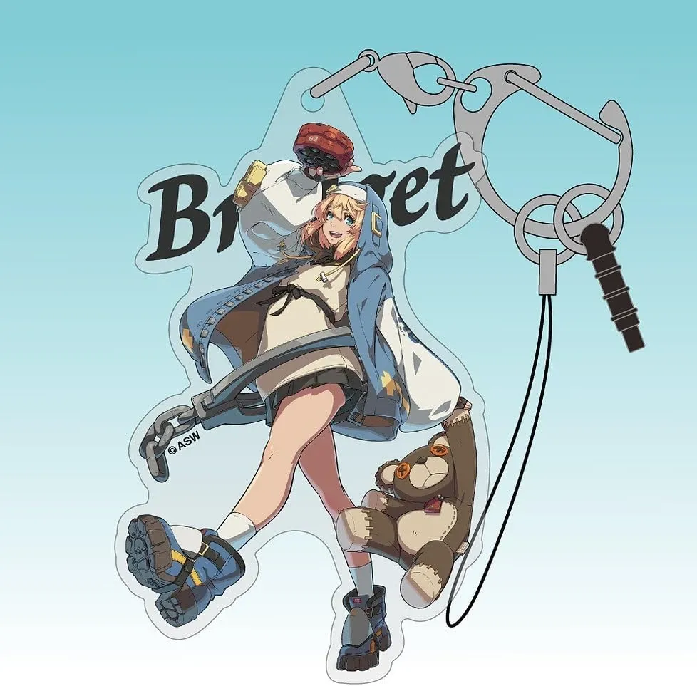 Móc Khóa Guilty Gearstrive - Bridget Móc Khóa In Theo Yêu Cầu, Chất Liệu Mica Trong Suốt In 2 Mặt , Dày 4mm, Free Ship 30 Cái, Miễn Phí Thiết Kế, Có Test Mẫu 2 Móc Khóa Guilty Gearstrive - Bridget Móc Khóa In Theo Yêu Cầu, Chất Liệu Mica Trong Suốt In 2 Mặt , Dày 4mm, Free Ship 30 Cái, Miễn Phí Thiết Kế, Có Test Mẫu - Ảnh 2