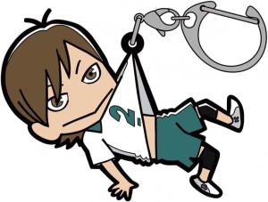 Móc Khóa Haikyu!! Katsuji Niguchi Tsumamare Uniform Version Móc Khóa In Theo Yêu Cầu, Chất Liệu Mica Trong Suốt In 2 Mặt , Dày 4mm, Free Ship 30 Cái, Miễn Phí Thiết Kế, Có Test Mẫu