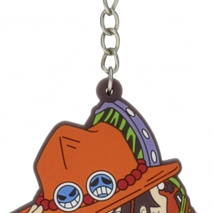 Móc Khóa Key Chains Pinched One Piece Ace Móc Khóa In Theo Yêu Cầu, Chất Liệu Mica Trong Suốt In 2 Mặt , Dày 4mm, Free Ship 30 Cái, Miễn Phí Thiết Kế, Có Test Mẫu