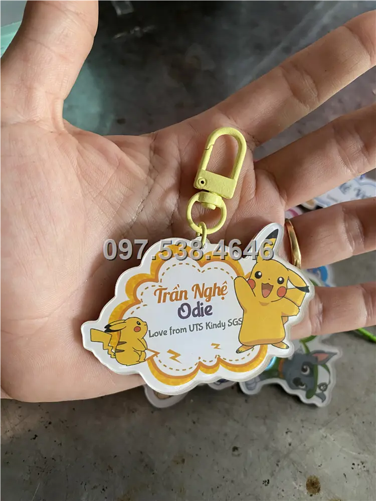 Móc Khóa Logo Treo Theo Yêu Cầu tại Rạch Giá ,Kiên Giang , Giá Xưởng, Cắt Laser, Mica Trong Suốt Dày 4mm , kích thước 4.5x5.5 cm , Giá Tận Gốc, Free Ship Từ 30 Cái 4 Móc Khóa Logo Treo Theo Yêu Cầu tại Rạch Giá ,Kiên Giang , Giá Xưởng, Cắt Laser, Mica Trong Suốt Dày 4mm , kích thước 4.5x5.5 cm , Giá Tận Gốc, Free Ship Từ 30 Cái - Ảnh 4