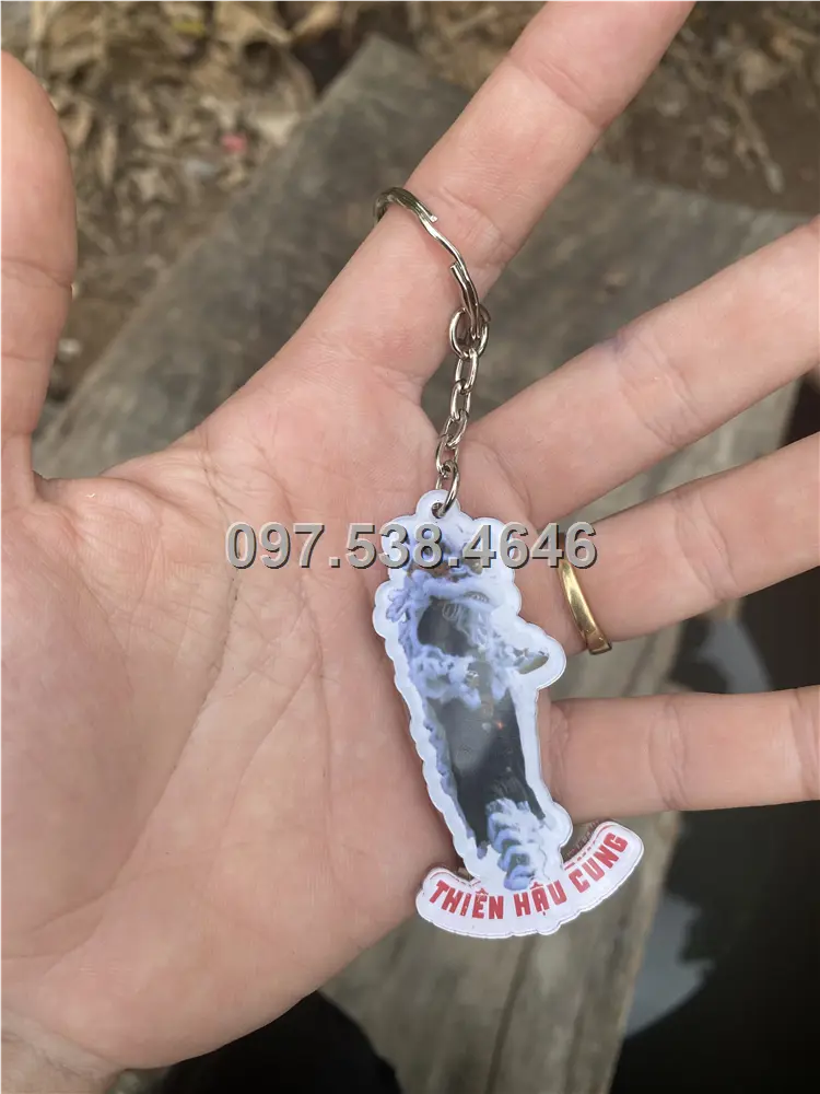 Móc Khóa Logo Treo Theo Yêu Cầu tại Tây Ninh, Giá Xưởng, Cắt Laser, Mica Trong Suốt Dày 4mm , kích thước 4.5x5.5 cm , Giá Tận Gốc, Free Ship Từ 30 Cái 2 Móc Khóa Logo Treo Theo Yêu Cầu tại Tây Ninh, Giá Xưởng, Cắt Laser, Mica Trong Suốt Dày 4mm , kích thước 4.5x5.5 cm , Giá Tận Gốc, Free Ship Từ 30 Cái - Ảnh 2
