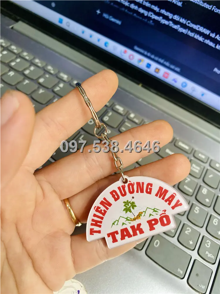 Móc Khóa Logo Treo Theo Yêu Cầu tại Quy Nhơn ,Bình Định , Giá Xưởng, Cắt Laser, Mica Trong Suốt Dày 4mm , kích thước 4.5x5.5 cm , Giá Tận Gốc, Free Ship Từ 30 Cái 6 Móc Khóa Logo Treo Theo Yêu Cầu tại Quy Nhơn ,Bình Định , Giá Xưởng, Cắt Laser, Mica Trong Suốt Dày 4mm , kích thước 4.5x5.5 cm , Giá Tận Gốc, Free Ship Từ 30 Cái - Ảnh 6