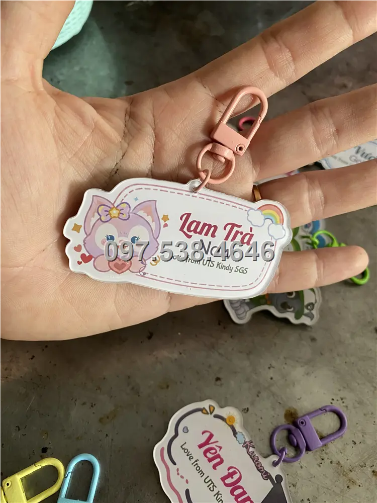 Móc Khóa Logo Treo Theo Yêu Cầu tại Sầm Sơn ,Thanh Hóa , Giá Xưởng, Cắt Laser, Mica Trong Suốt Dày 4mm , kích thước 4.5x5.5 cm , Giá Tận Gốc, Free Ship Từ 30 Cái 2 Móc Khóa Logo Treo Theo Yêu Cầu tại Sầm Sơn ,Thanh Hóa , Giá Xưởng, Cắt Laser, Mica Trong Suốt Dày 4mm , kích thước 4.5x5.5 cm , Giá Tận Gốc, Free Ship Từ 30 Cái - Ảnh 2