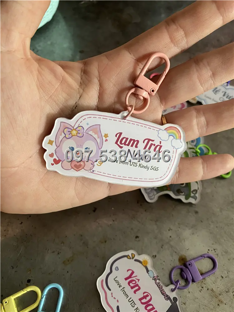Móc Khóa Logo Treo Theo Yêu Cầu tại Sầm Sơn ,Thanh Hóa , Giá Xưởng, Cắt Laser, Mica Trong Suốt Dày 4mm , kích thước 4.5x5.5 cm , Giá Tận Gốc, Free Ship Từ 30 Cái 3 Móc Khóa Logo Treo Theo Yêu Cầu tại Sầm Sơn ,Thanh Hóa , Giá Xưởng, Cắt Laser, Mica Trong Suốt Dày 4mm , kích thước 4.5x5.5 cm , Giá Tận Gốc, Free Ship Từ 30 Cái - Ảnh 3