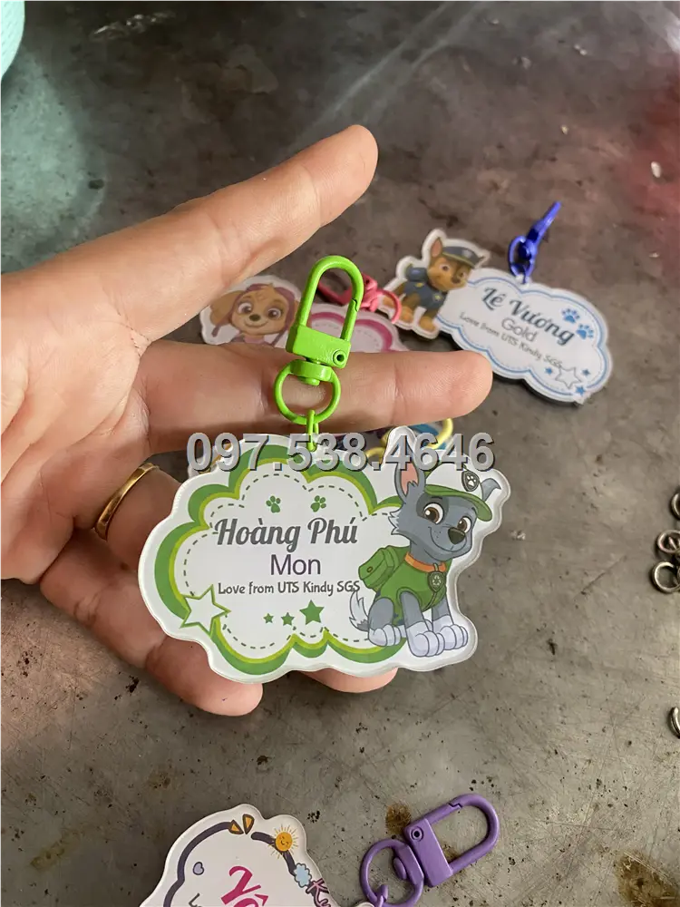 Móc Khóa Logo Treo Theo Yêu Cầu tại Sóc Trăng , Giá Xưởng, Cắt Laser, Mica Trong Suốt Dày 4mm , kích thước 4.5x5.5 cm , Giá Tận Gốc, Free Ship Từ 30 Cái 3 Móc Khóa Logo Treo Theo Yêu Cầu tại Sóc Trăng , Giá Xưởng, Cắt Laser, Mica Trong Suốt Dày 4mm , kích thước 4.5x5.5 cm , Giá Tận Gốc, Free Ship Từ 30 Cái - Ảnh 3
