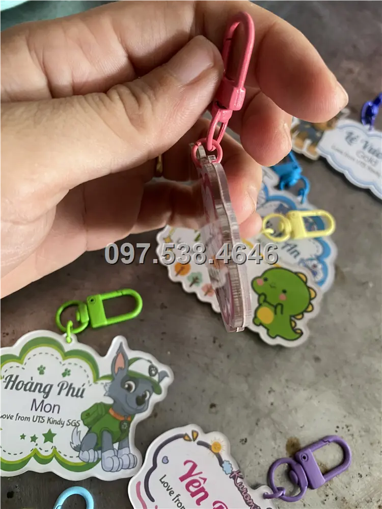 Móc Khóa Logo Treo Theo Yêu Cầu tại Sóc Trăng , Giá Xưởng, Cắt Laser, Mica Trong Suốt Dày 4mm , kích thước 4.5x5.5 cm , Giá Tận Gốc, Free Ship Từ 30 Cái 8 Móc Khóa Logo Treo Theo Yêu Cầu tại Sóc Trăng , Giá Xưởng, Cắt Laser, Mica Trong Suốt Dày 4mm , kích thước 4.5x5.5 cm , Giá Tận Gốc, Free Ship Từ 30 Cái - Ảnh 8