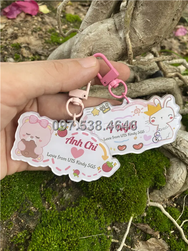 Móc Khóa Logo Treo Theo Yêu Cầu tại Sơn La , Giá Xưởng, Cắt Laser, Mica Trong Suốt Dày 4mm , kích thước 4.5x5.5 cm , Giá Tận Gốc, Free Ship Từ 30 Cái 4 Móc Khóa Logo Treo Theo Yêu Cầu tại Sơn La , Giá Xưởng, Cắt Laser, Mica Trong Suốt Dày 4mm , kích thước 4.5x5.5 cm , Giá Tận Gốc, Free Ship Từ 30 Cái - Ảnh 4